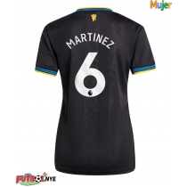 Camiseta Manchester United Lisandro Martinez #6 Tercera Equipación para mujer 2025-26 manga corta